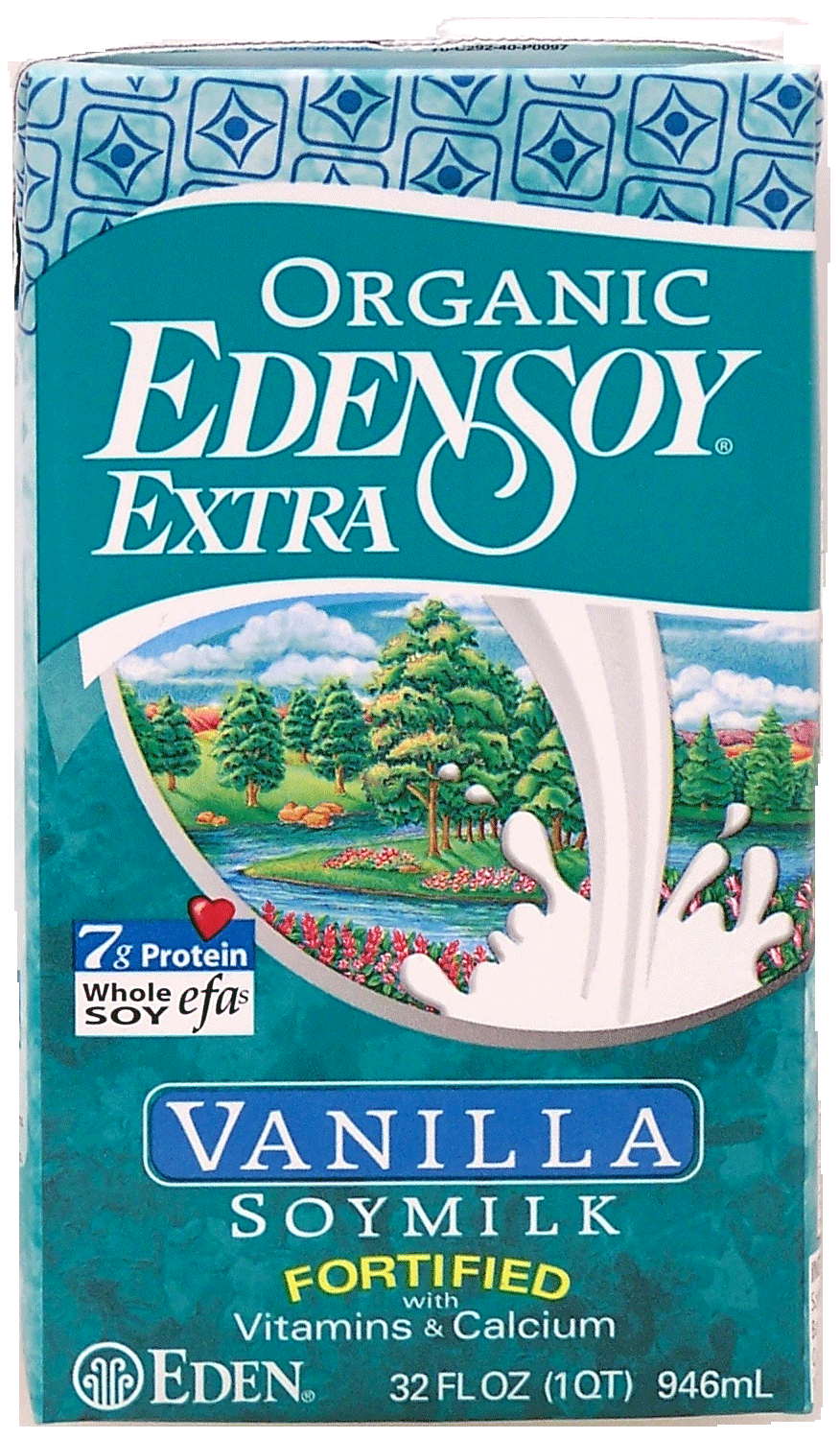 Eden Soy&nbsp;Organic Extra&nbsp;Vanilla soymilk fortified with vitamins & calcium Full-Size Picture